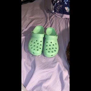 Mint Crocs